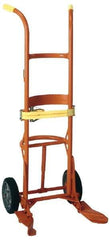 Wesco Industrial Products - 1,000 Lb Load Capacity, 55 Gal Drum Hand Truck - 23-1/2" Wide x 59-3/4" High, 2 Wheels - Exact Industrial Supply