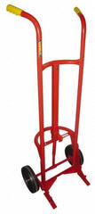 Wesco Industrial Products - 1,000 Lb Load Capacity, 55 Gal Drum Hand Truck - 23-3/4" Wide x 60" High, 2 Wheels - Exact Industrial Supply