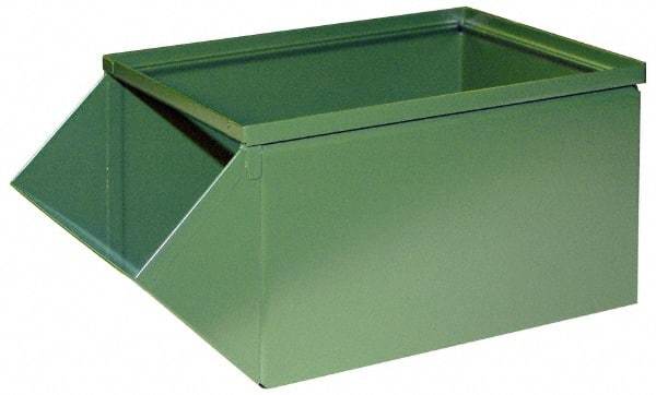 Stackbin - Size 1, Open End Bin - 12" Long x 5-1/2" Wide x 4-1/2" High, 10" Bottom Length - Exact Industrial Supply