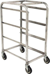 Win-Holt - 19" Wide x 27" Long x 41" High Tote Cart - 3 Slot, 3 Tote, Aluminum - Exact Industrial Supply