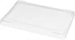 Akro-Mils - 17.2" Long x 11.3" Wide x 1.3" High Clear Lid - For Use with 33-164, 33-166, 33-168 - Exact Industrial Supply
