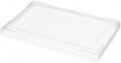 Akro-Mils - 23.1" Long x 18.1" Wide x 1.3" High Clear Lid - For Use with 33-220, 33-224, 33-226, 33-228 - Exact Industrial Supply