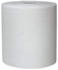 Kimberly-Clark Professional - Hard Roll of 1 Ply White Paper Towels - 8" Wide, 425' Roll Length - Exact Industrial Supply