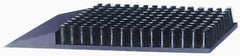 Notrax - 5 Ft. Long x 3 Ft. Wide, SBR Rubber Surface, Bristle Surface Entrance Matting - 5/8 Inch Thick, Outdoor, SBR Rubber, Black, 4 Edged Side, Series 345 - Exact Industrial Supply