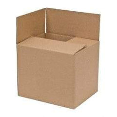 Made in USA - 10" Wide x 12" Long x 10" High Corrugated Shipping Box - Brown, 200 Lb Capacity - Exact Industrial Supply