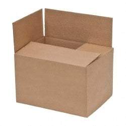 Made in USA - 12" Wide x 16" Long x 10" High Corrugated Shipping Box - Brown, 200 Lb Capacity - Exact Industrial Supply