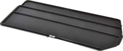 Akro-Mils - 10.9" Wide x 4.4" High, Black Bin Divider - Use with 30230, 30235 - Exact Industrial Supply