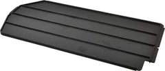 Akro-Mils - 14.8" Wide x 4.4" High, Black Bin Divider - Use with 30240, 30250 - Exact Industrial Supply