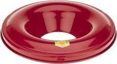 Justrite - Fire Resistant Steel Head - 19-7/8 Inch Outside Diameter, 30 Gallon Complete Drum, 7 Inch Opening Diameter, FM and UL Standards - Exact Industrial Supply
