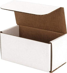 Made in USA - 3" Wide x 6" Long x 3" High Crush Proof Mailers - Oyster White, 200 Lb Capacity - Exact Industrial Supply