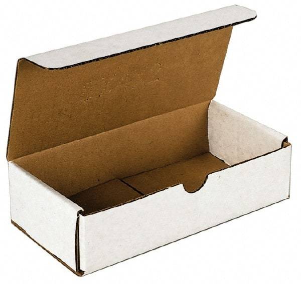 Made in USA - 6" Wide x 6" Long x 3" High Crush Proof Mailers - Oyster White, 200 Lb Capacity - Exact Industrial Supply