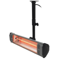 Workstation & Personal Heaters; Type: Infrared Heater; Voltage: 120V AC; Wattage: 1500; Cord Length: 7; Length (Inch): 24 in; Width (Inch): 8 in; Number of Switch Positions: 2.000; Wattage: 1500