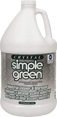 Simple Green - 1 Gal Bottle Cleaner/Degreaser - Liquid, Biodegradable, Concentrated, Unscented - Exact Industrial Supply