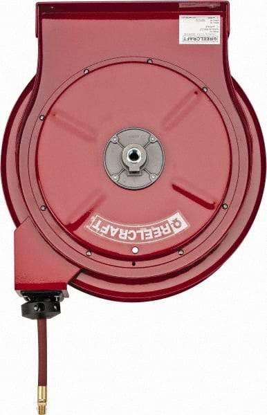 Reelcraft - 50' Spring Retractable Hose Reel - 300 psi, Hose Included - Exact Industrial Supply