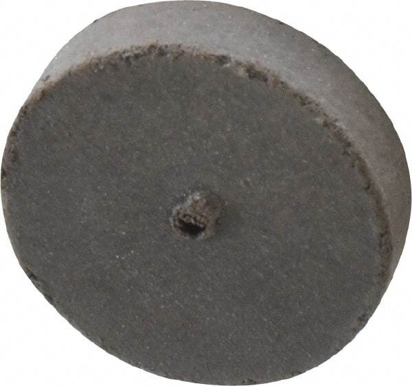 Cratex - 7/8" Diam x 1/16" Hole x 3/16" Thick, Surface Grinding Wheel - Silicon Carbide, Medium Grade, 25,000 Max RPM, Rubber Bond, No Recess - Exact Industrial Supply