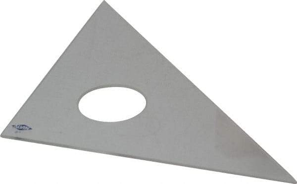 Alvin - 8 Inch Long, Styrene Plastic Triangles - Exact Industrial Supply