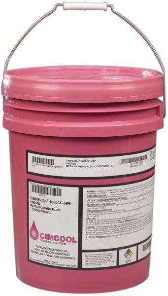 Cimcool - Cimperial 1060CF-HFP, 5 Gal Pail Cutting Fluid - Water Soluble - Exact Industrial Supply