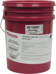 Cimcool - Cimperial 16EP-HFP, 5 Gal Pail Cutting Fluid - Water Soluble, For Boring, Drilling, Grinding, Milling, Reaming, Tapping, Turning - Exact Industrial Supply