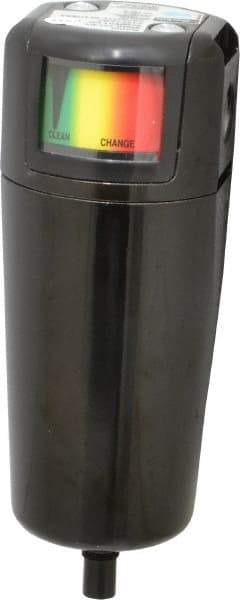 Parker - 25 CFM Oil, Dust, Water, Particulate Filter - 1/2" NPT, 250 psi, Auto Drain - Exact Industrial Supply