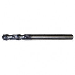 #21 RHS / RHC HSS-CO 8% (M42) 135 Degree Split Point Q-AMD Aircraft Maintenance Short Flute Jobber Drill - TiCN - Exact Industrial Supply