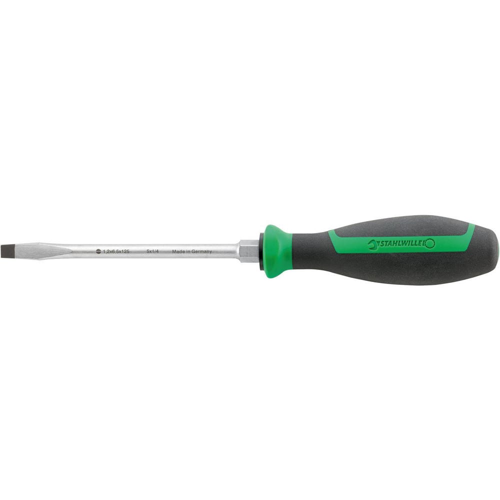 Slotted Screwdriver: 10-3/4″ OAL