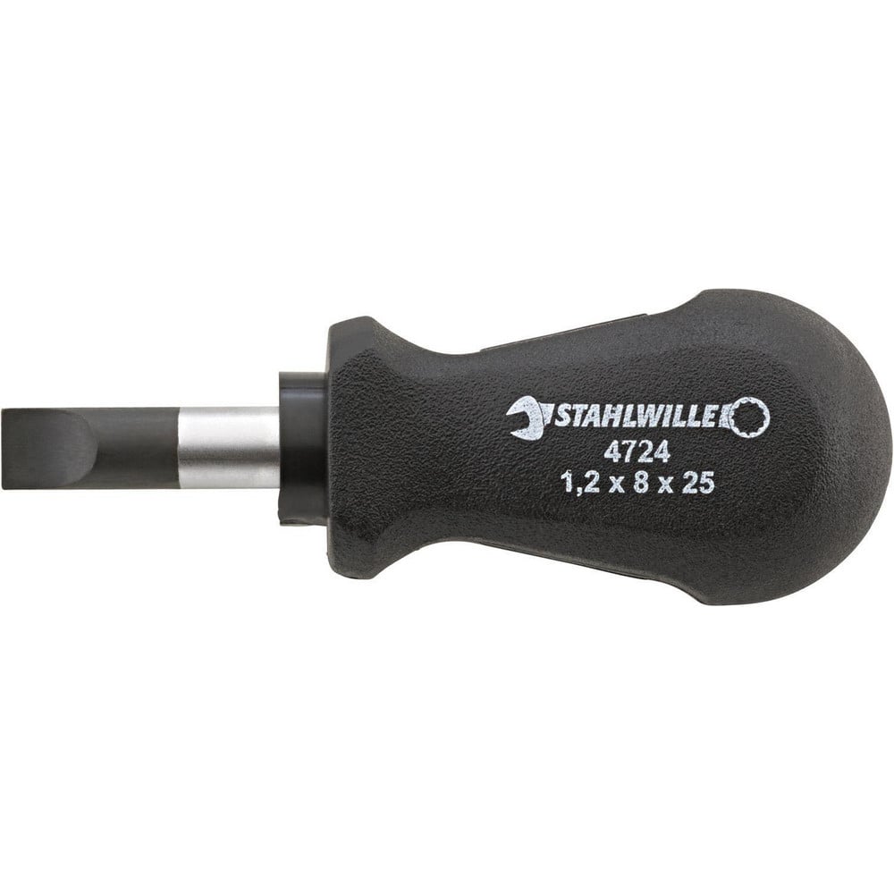 Slotted Screwdriver: 3.13″ OAL