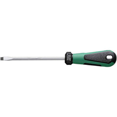 Slotted Screwdriver: 8.63″ OAL