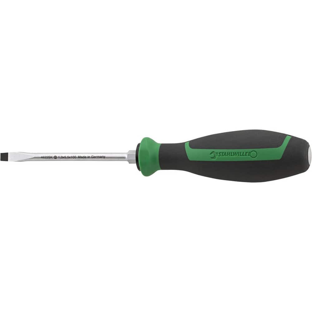 Slotted Screwdriver: 7-3/4″ OAL