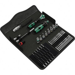 Wera - Screwdriver Bit Sets Type: Micro Bit Set Drive Size: 1/4 (Inch) - Exact Industrial Supply