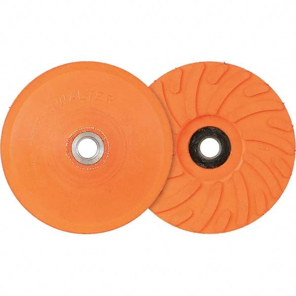 WALTER Surface Technologies - Disc Backing Pads Backing Pad Type: Rubber Backing Pad Pad Diameter (Inch): 7 - Exact Industrial Supply