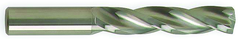 13.3mm Dia-Carbide HP 5XD Drill-150Â° Point-Bright - Exact Industrial Supply