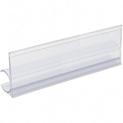 Aigner Index - Label Holders Backing: Snap-On Width (Inch): 1-1/4 - Exact Industrial Supply