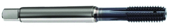 M10 x 1.25 Dia. - 6HX - 5 FL - PM Cobalt Semi-Bott Tap-ALCRN-Coolant-Thru-FORM-C - Exact Industrial Supply