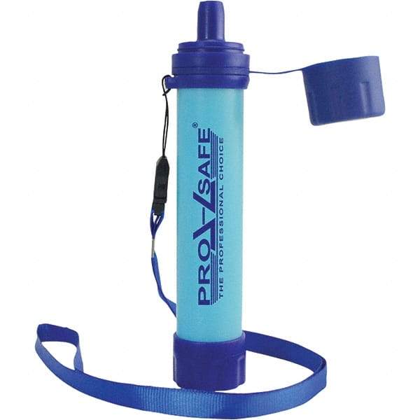 PRO-SAFE - Emergency Preparedness Supplies Type: Personal Water Filter Contents/Features: Lanyard; Extension Pipe; Storage Zip Bag; User's Manual - Exact Industrial Supply