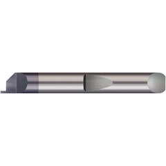 Micro 100 - Grooving Tools; Grooving Tool Type: Face ; Material: Solid Carbide ; Shank Diameter (Decimal Inch): 0.5000 ; Shank Diameter (Inch): 1/2 ; Groove Width (Decimal Inch): 0.1560 ; Projection (Decimal Inch): 0.1500 - Exact Industrial Supply