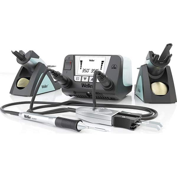 Weller - Soldering Stations; Type: Soldering; Soldering Station ; Application: Soldering ; Power Range/Volts: 120V - Exact Industrial Supply