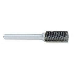 ‎SC-11 -3mm × 12mm LOC × 6mm Shank × 50mm OAL Cylindrical Ball Nose Carbide Medium Right Hand Spiral Burr - Exact Industrial Supply