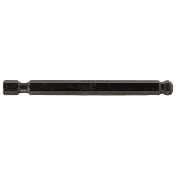 Bondhus - 1/4" Drive, 12mm Ball End Hex Drive Bit - Exact Industrial Supply