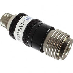 Coilhose Pneumatics - Pneumatic Hose Fittings & Couplings Type: Safety Coupler Thread Size: 3/8 - Exact Industrial Supply