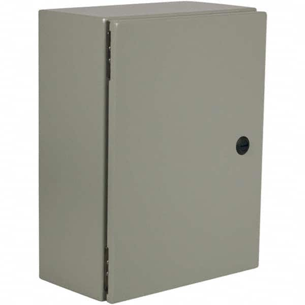 Wiegmann - NEMA 412 Steel Standard Enclosure with Hinged Cover - Exact Industrial Supply