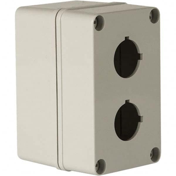 NEMA 4X Polycarbonate Standard Enclosure with Screw Cover 3″ Wide x 5″ High x 3″ Deep, Chemical & Corrosion Resistant & Watertight