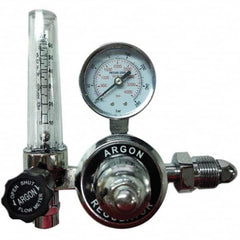 PRO-SOURCE - Welding Regulators; Gas Type: Ar/ CO2 ; CGA Inlet Connection: 580; 580 ; Inlet Connection: 580 - Exact Industrial Supply