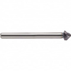 Guhring - 10.4mm Head Diam, 6mm Shank Diam, 3-Flute 90° High Speed Steel Countersink - Exact Industrial Supply