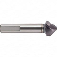 Guhring - 20.5mm Head Diam, 10mm Shank Diam, 3-Flute 90° Cobalt Countersink - Exact Industrial Supply