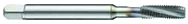 1/4-20 2B 3-Flute PM Cobalt Semi-Bottoming 15 degree Spiral Flute Tap-TiCN - Exact Industrial Supply