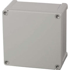 Fibox - NEMA 1, 4, 4X, 12 Polycarbonate Standard Enclosure with Screw Cover - Exact Industrial Supply