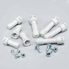Fibox - Electrical Enclosure Accessories For Use With: Fibox TEMPO Accessory Type: Screw - Exact Industrial Supply