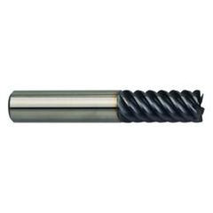 1" Dia. - 4" OAL - 45° Helix Firex Carbide End Mill - 10 FL - Exact Industrial Supply