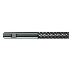 20mm Dia. - 150mm OAL - 45° Helix Bright Carbide End Mill - 8 FL - Exact Industrial Supply