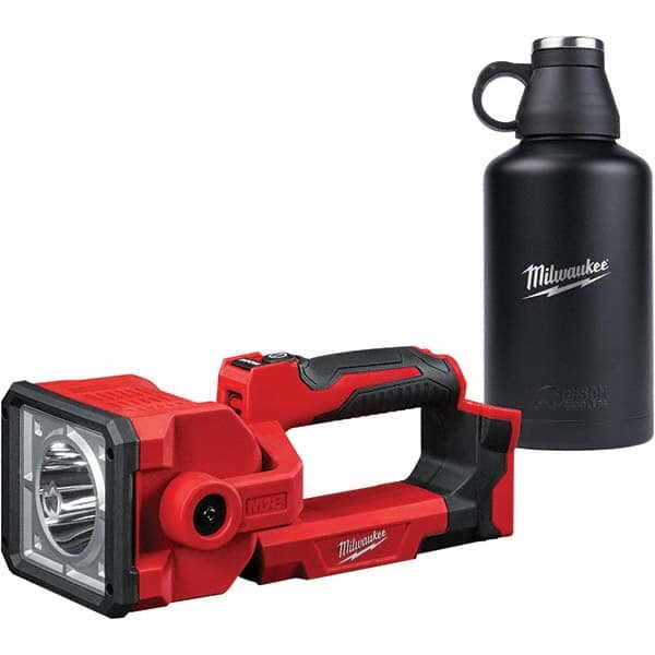 Milwaukee Tool - Cordless Work Lights Voltage: 18 Run Time: 7 hrs - Exact Industrial Supply